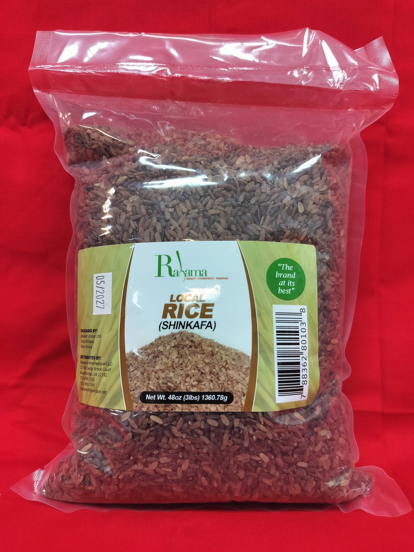 Rahma Local Rice Shinkafa 3 lbs